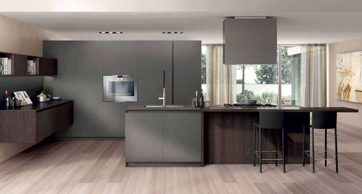 cucina grigia