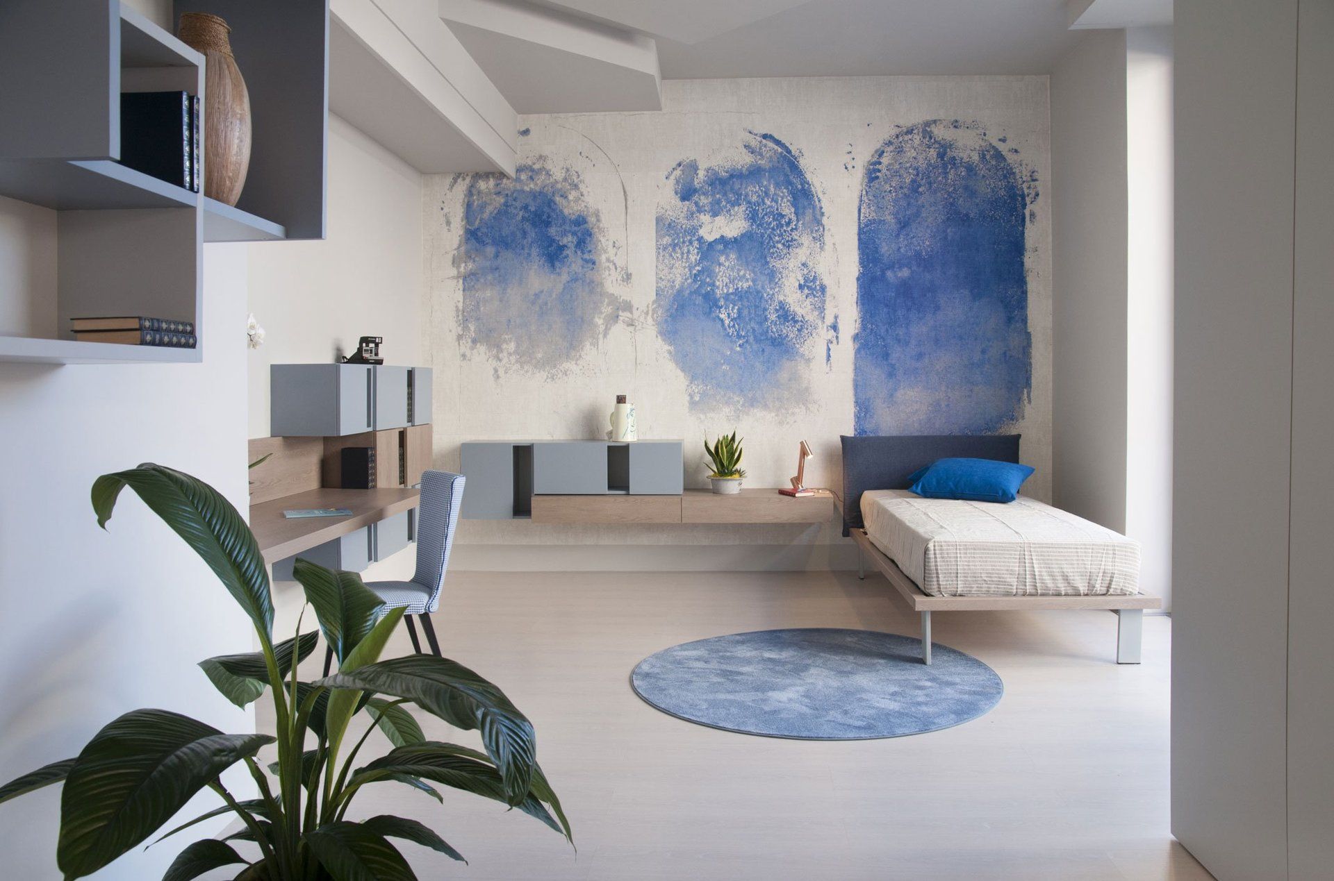 Cameretta con letto singolo