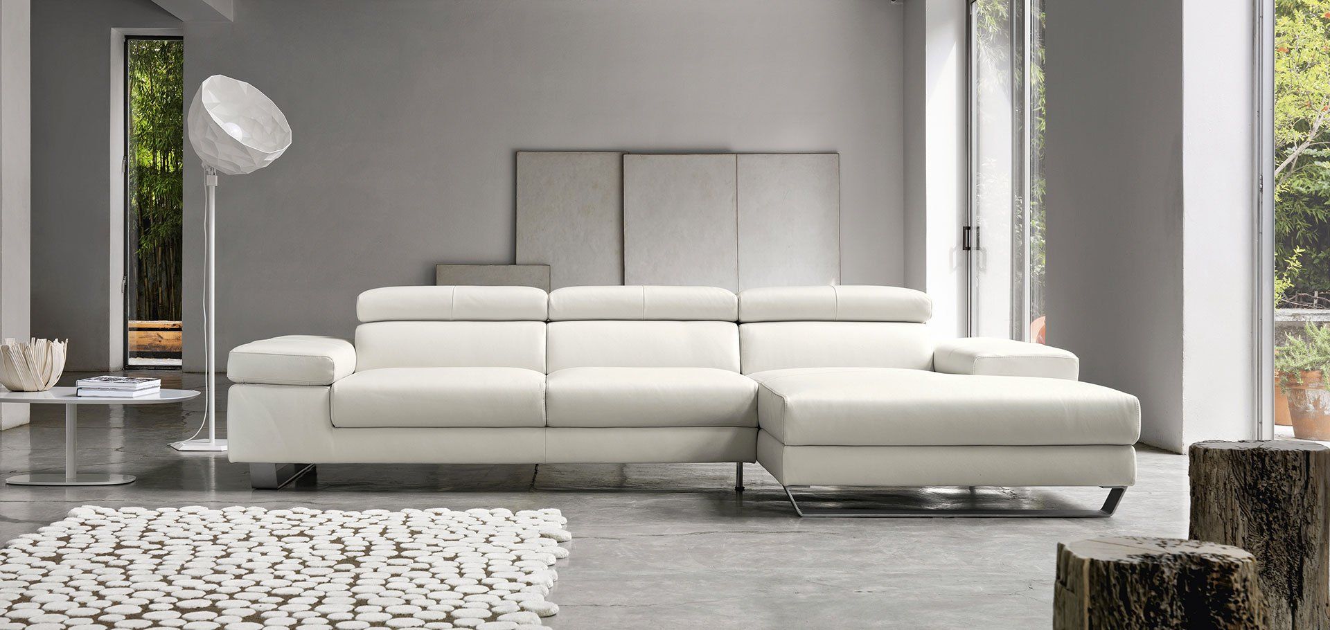 Doimo, divano bianco