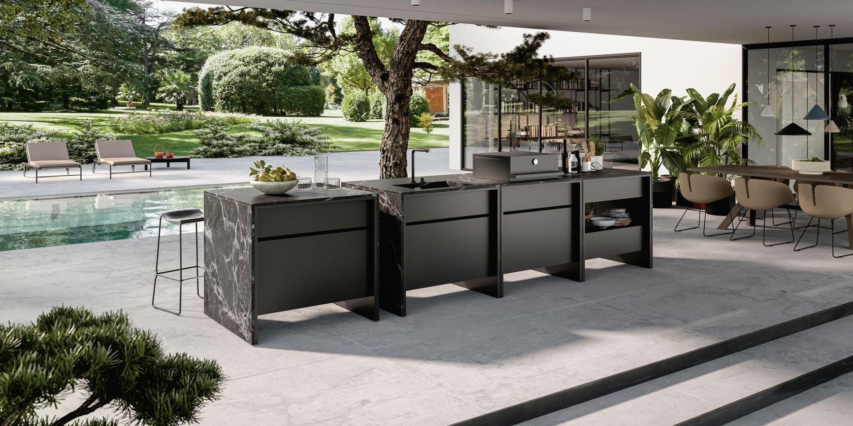 Maistri cucina grigia