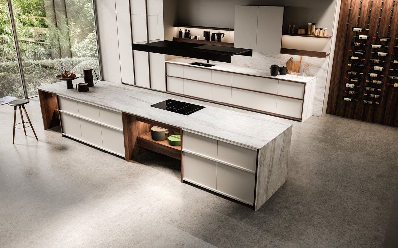 Maistri cucina con isola centrale