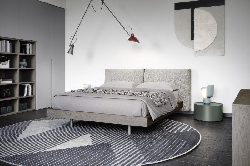 Nova mobili, camera con letto matrimoniale