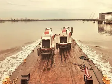 Kinder Morgan Shipyard River Terminal-Dock #4 Mooring Dolphins — Charleston, SC — Van Smith Concrete Company