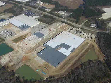 Mercedes-Benz Vans Manufacturing Plant — Charleston, SC — Van Smith Concrete Company