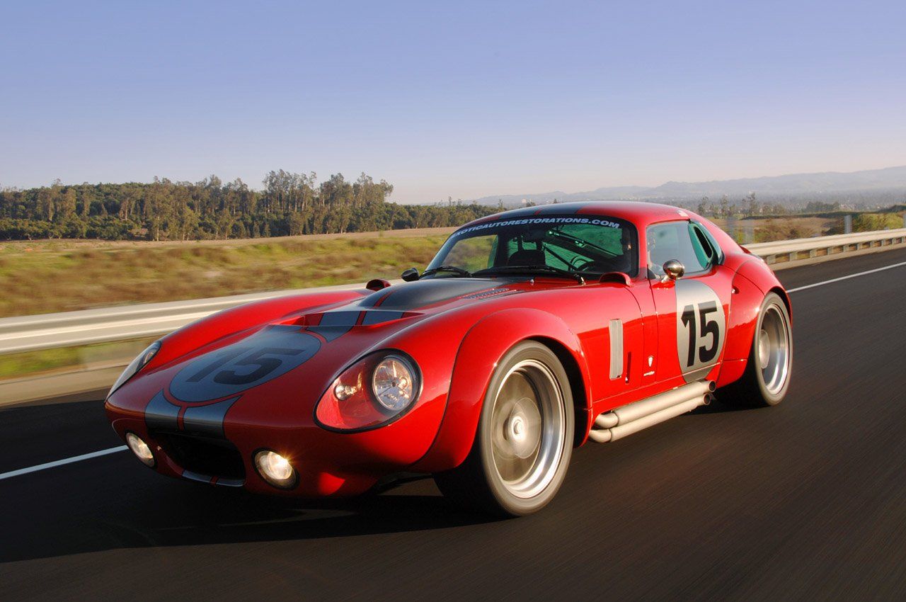 Red Shelby Daytona Coupe — Lake Forest, CA — V-Tech Automotive