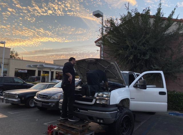 Two Mechanics Repairing Car — Lake Forest, CA — V-Tech Automotive