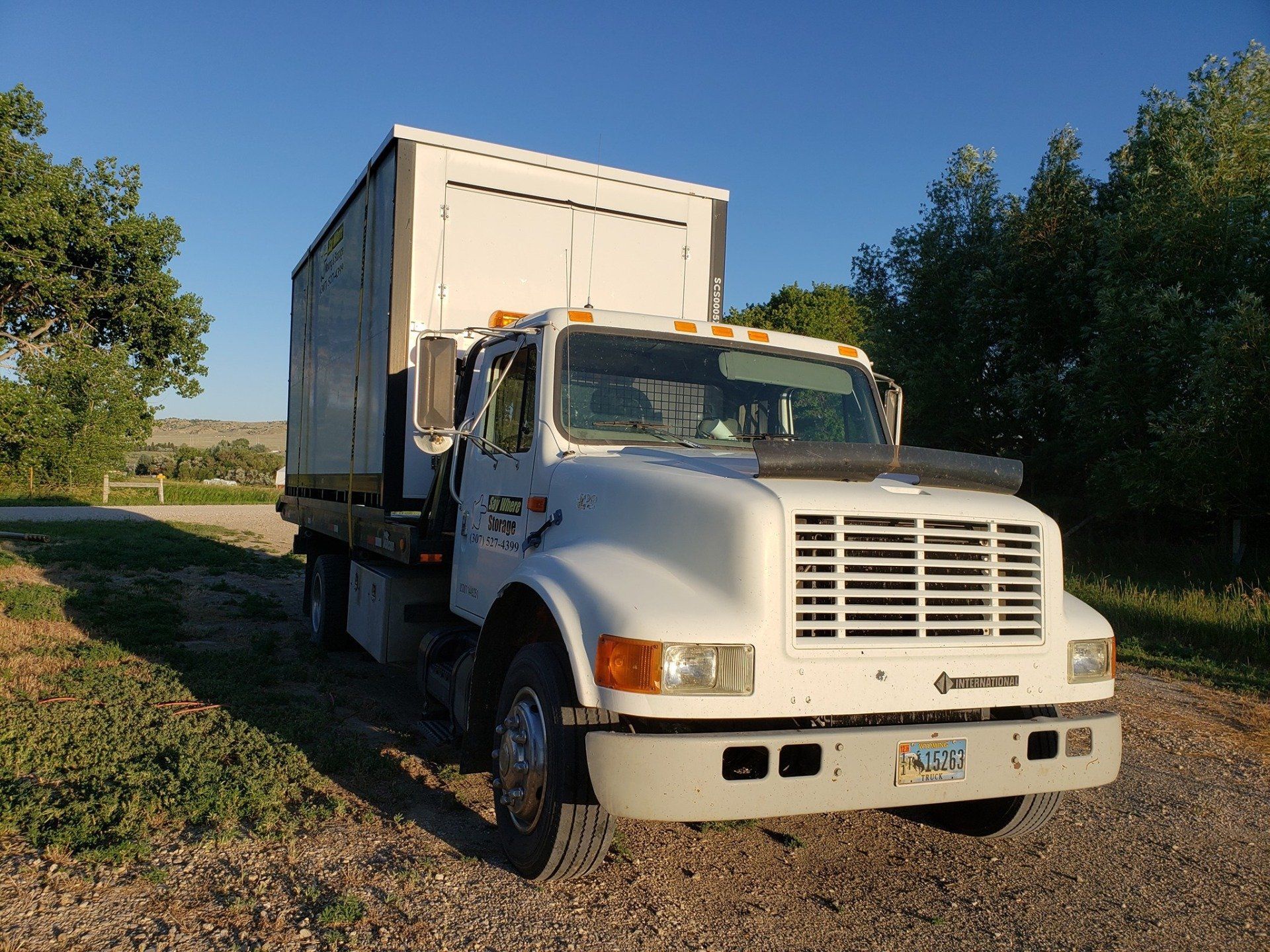 Business Vehicle with Portable Storage — Cody, WY — Say Where Storage