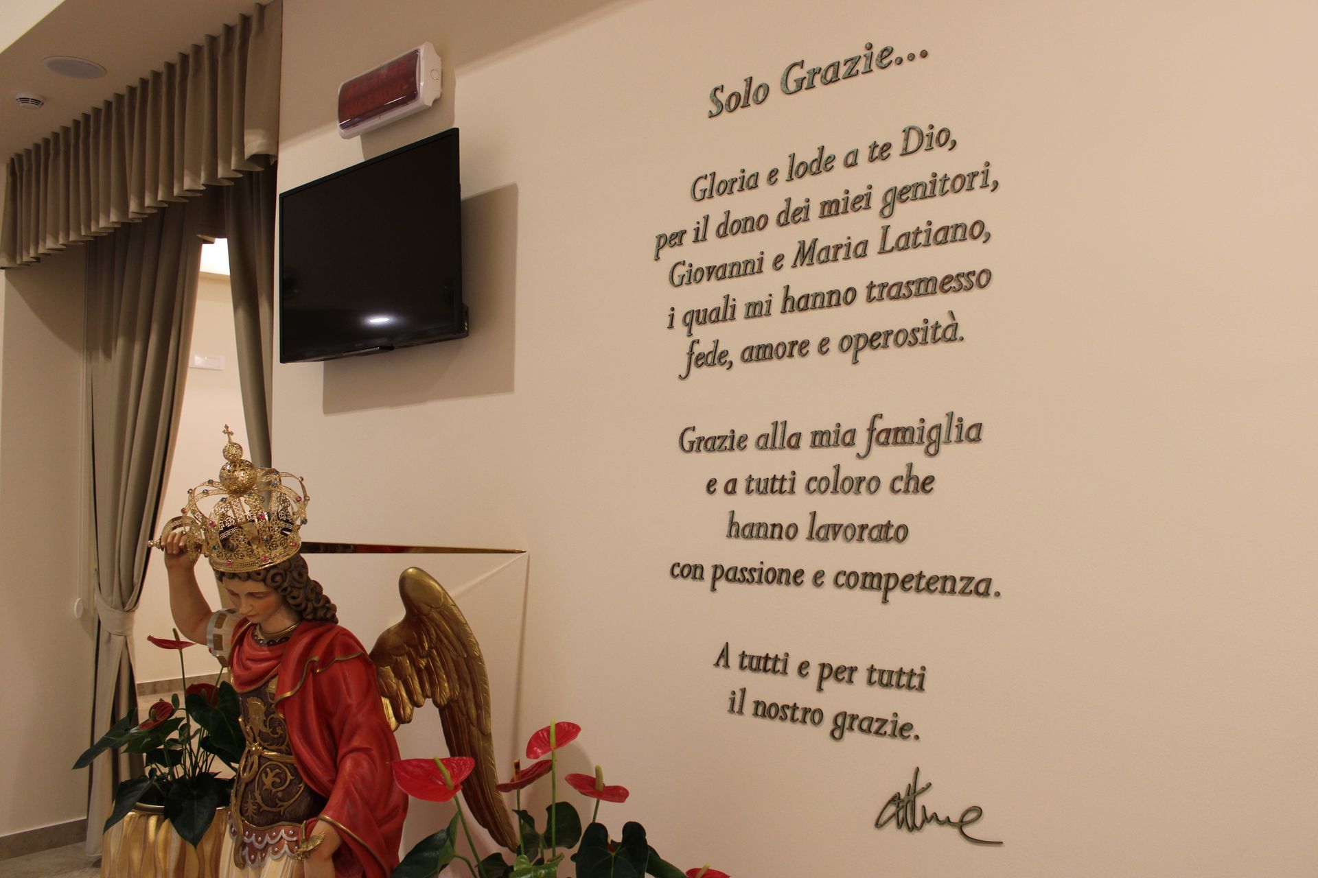 dettagli casa del commiato