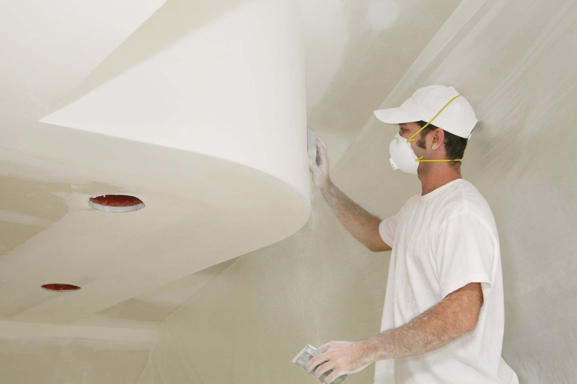 Realizzazione di un controsoffitto in cartongesso