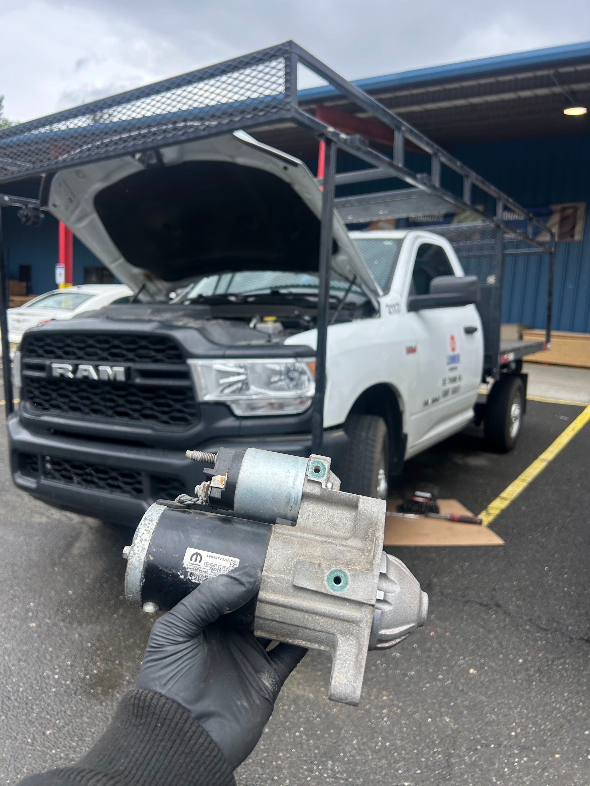 Mobile Starter And Electrical Repair On Work Truck | JDL Mobile Repair LLC