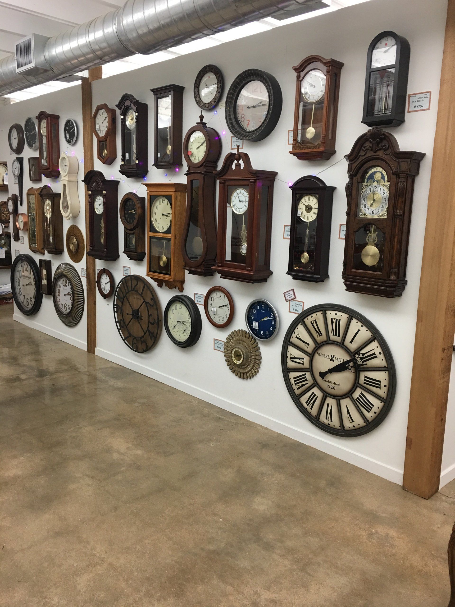 Clock Repairs and Sales Austin, TX McGuire's Clocks