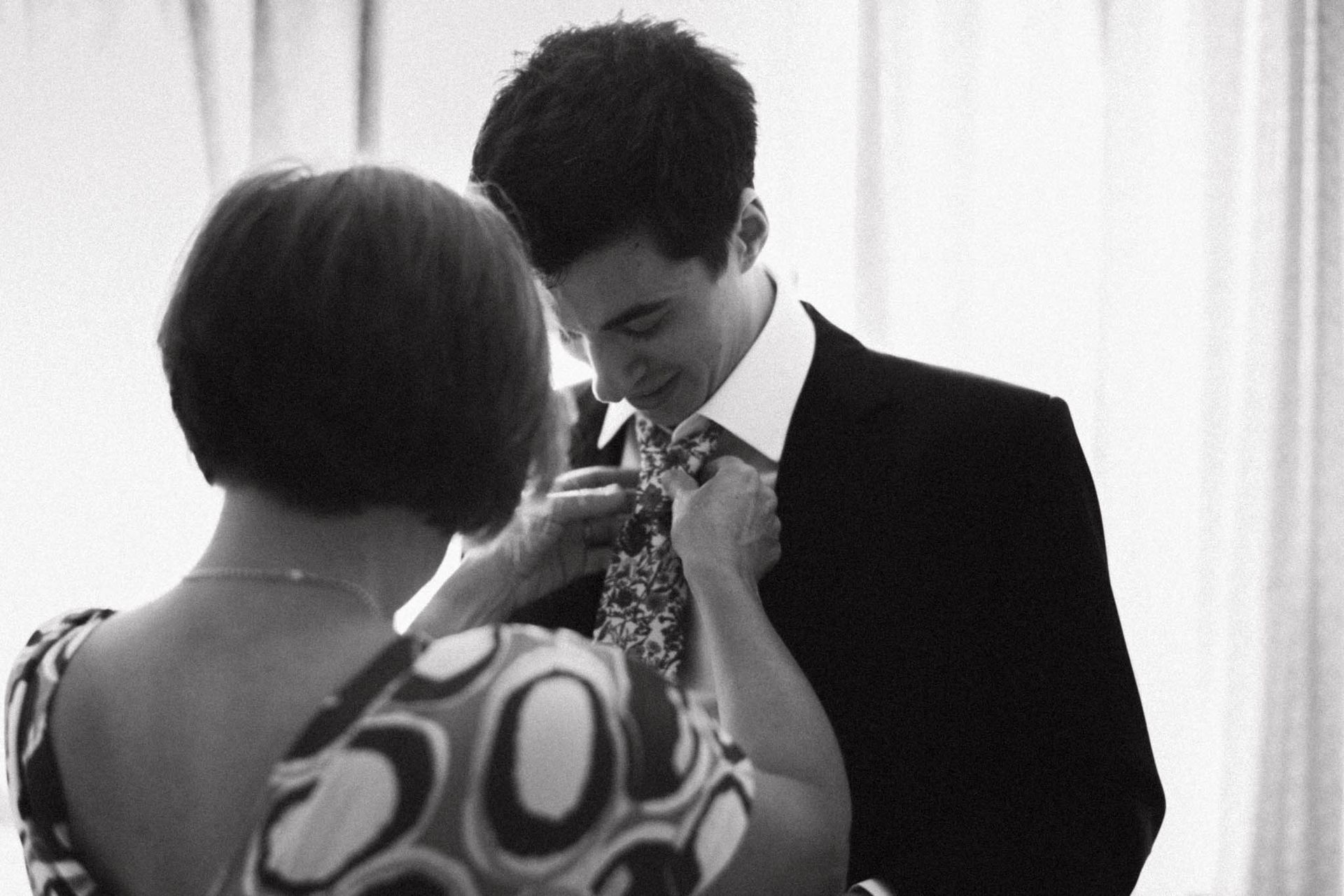 Mother and Groom