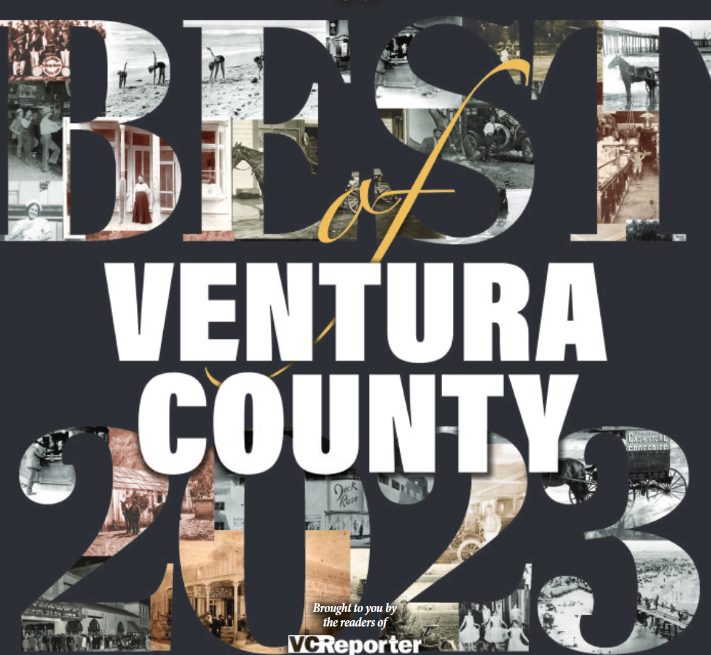a poster that says best of ventura county 2013