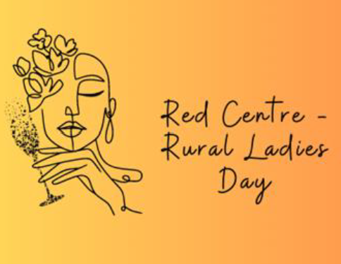 Line drawing of a woman with flowers, holding a glass. Text: