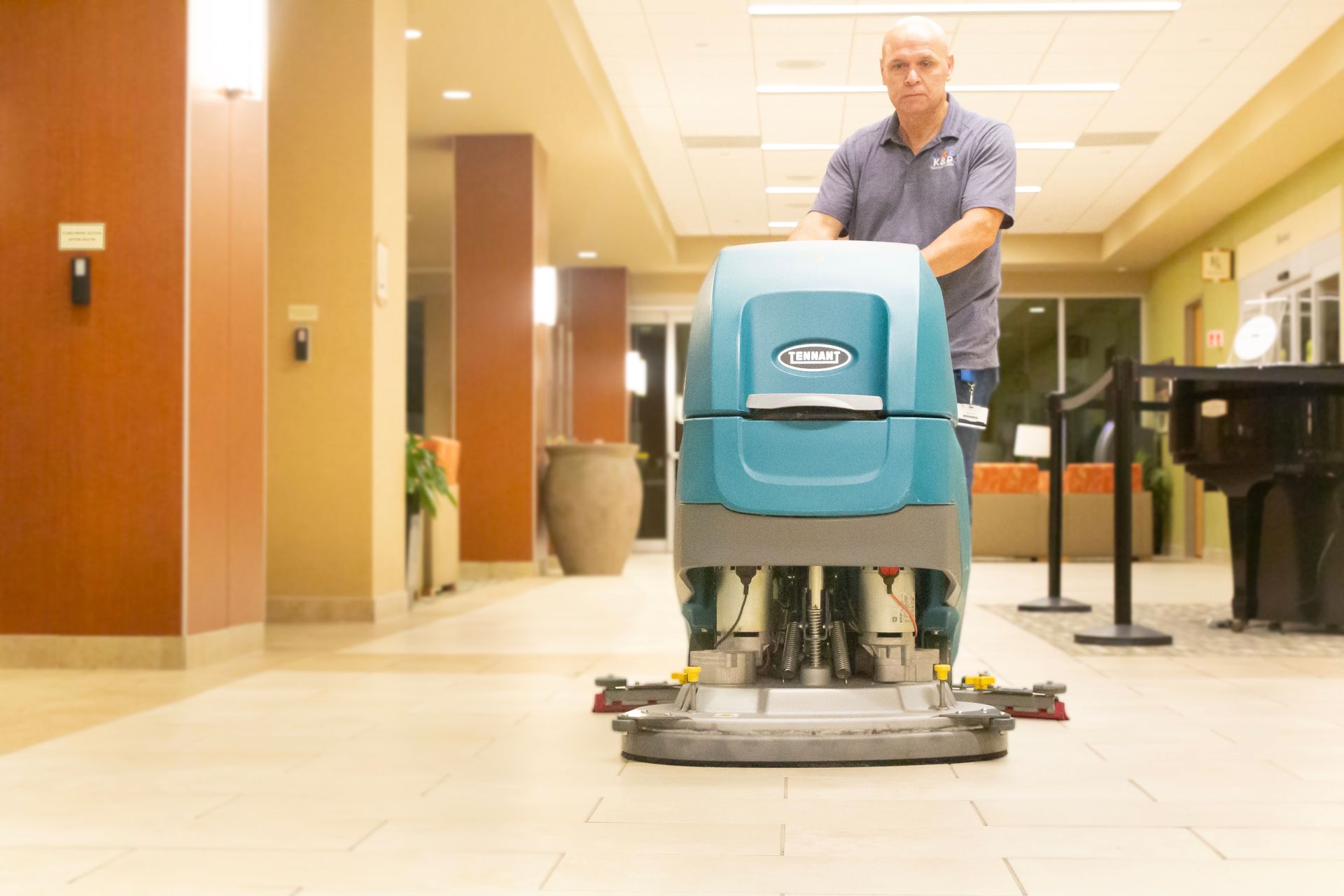 Hard Floor Cleaning — Poughkeepsie, NY — K&P Facilities Maintenance