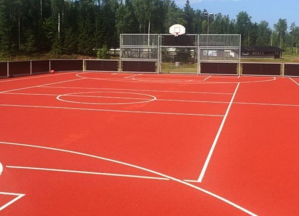 Multifunkcionālais sporta segums TETRAPUR 2S (500 m2)