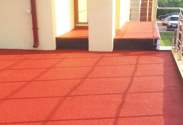 Āra terase privātmājā Ādažos  (Latvija)