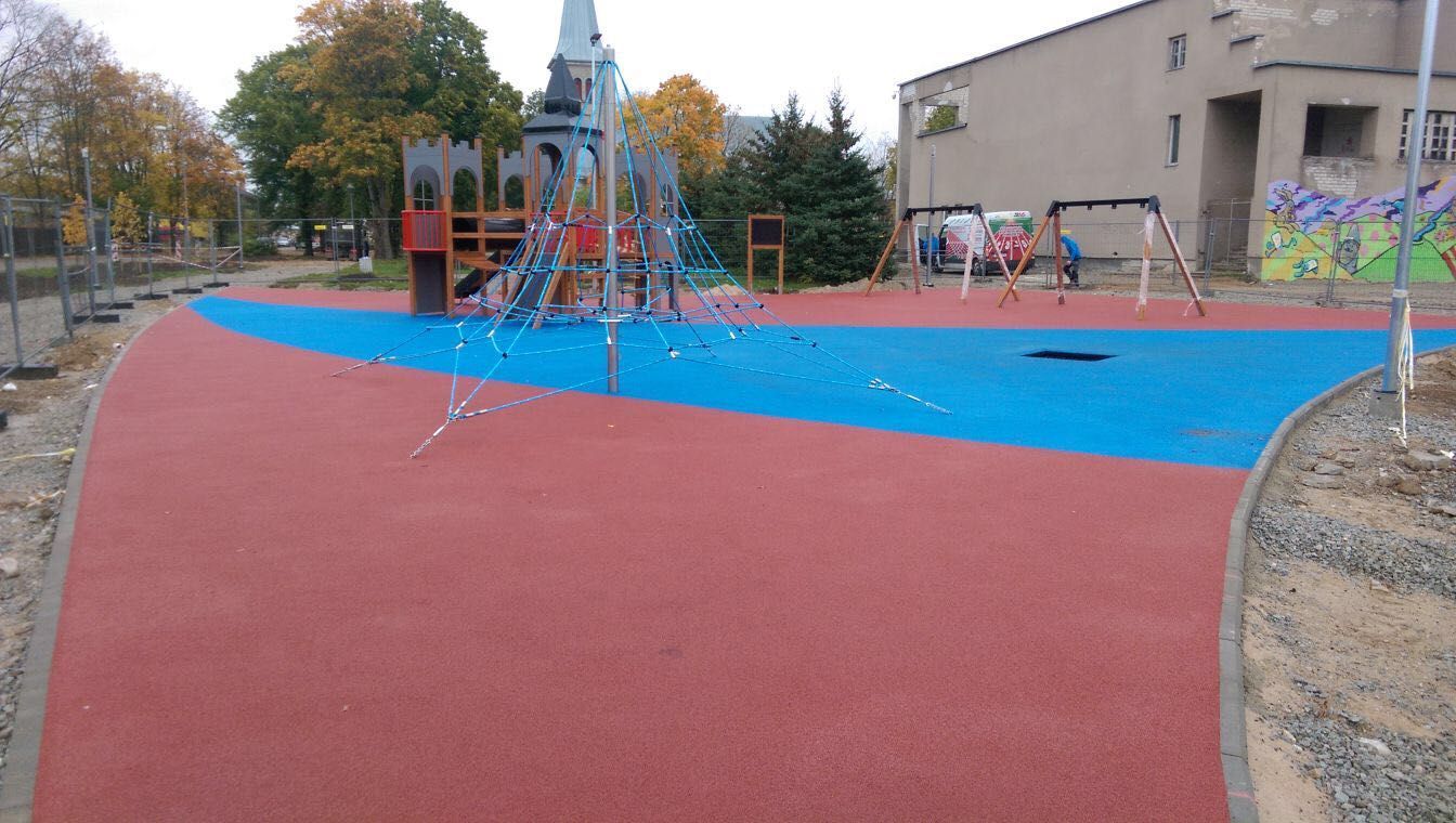 Rotaļu laukumu segums TETRAPUR PZ (430 m2)