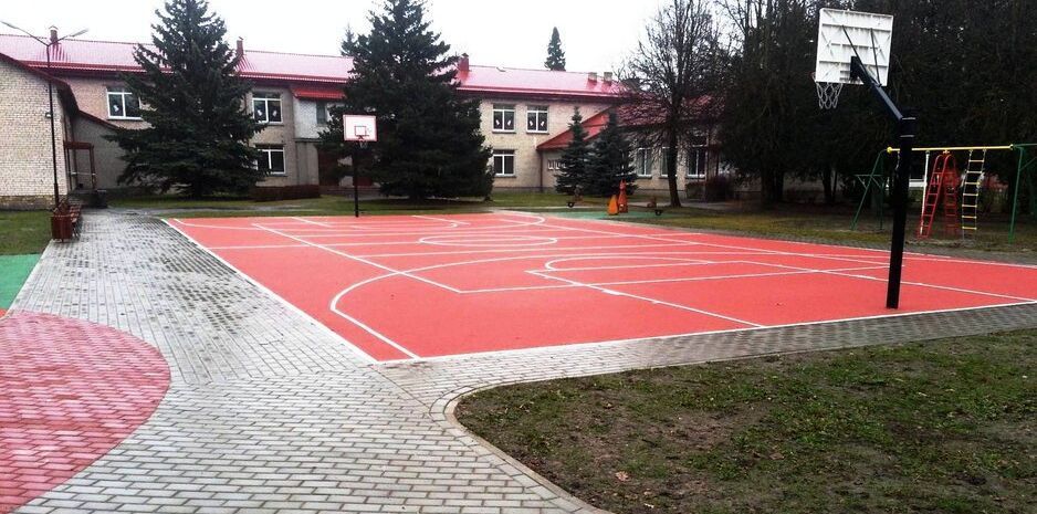 Multifunkcionālais sporta segums STOBITAN P (650 m2)