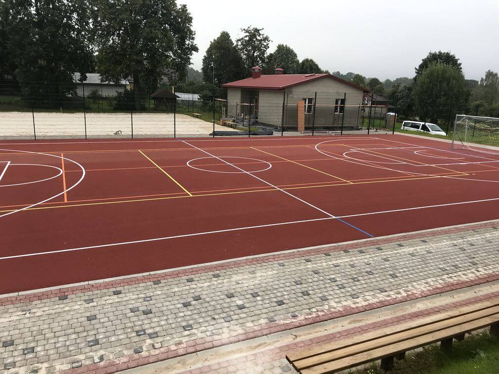 Multifunkcionālais segums TETRAPUR (650 m2)