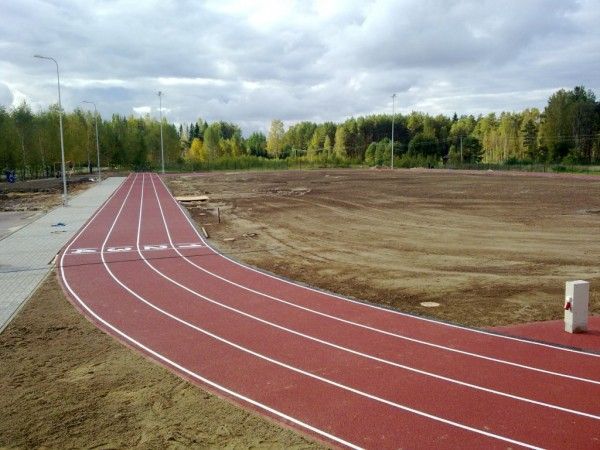 Stadions Orava (Igaunija)  Skrejceļa segums TETRAPUR ENZ (2250 m2)