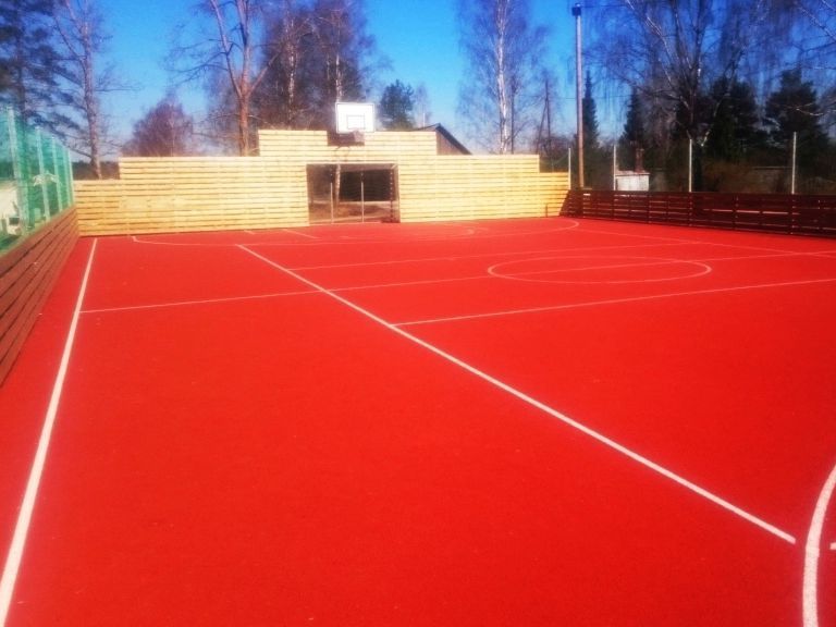 Multifunkcionālais sporta segums CONIPUR (500 m2)