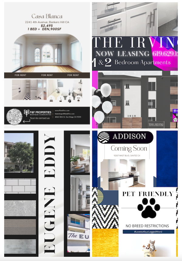 featured F&F Properties communities