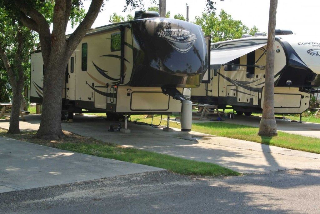 A rv parked on the side of the road