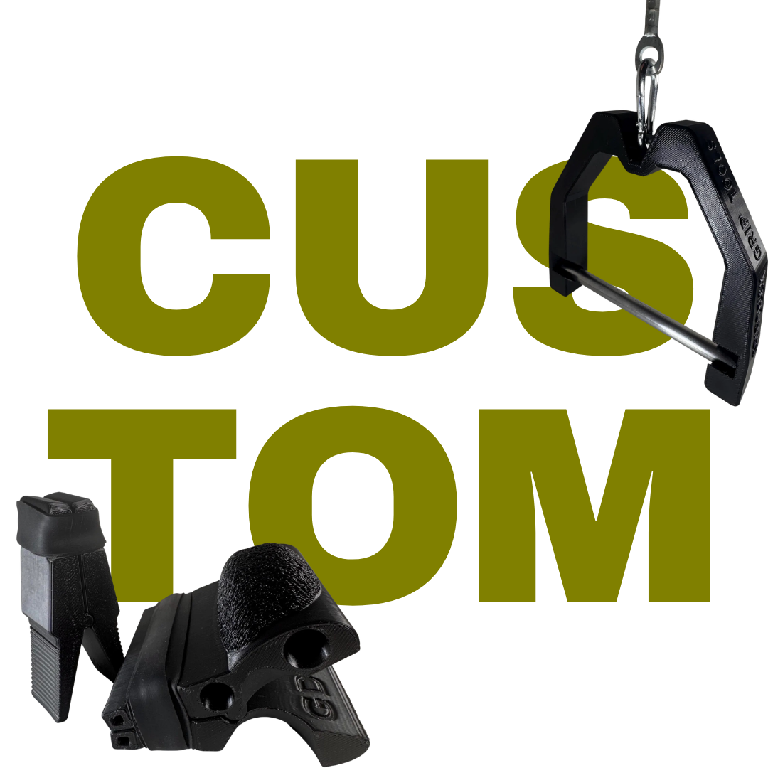 Custom grip tools for arm wrestlers