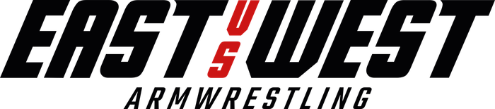 East vs West Armwrestling logo