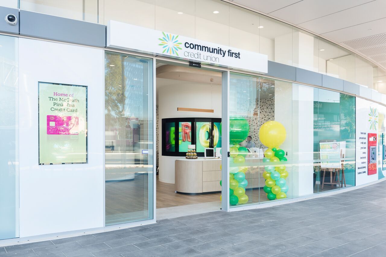Community First Credit Union Storefront — ATH Projects in Kirrawee, NSW