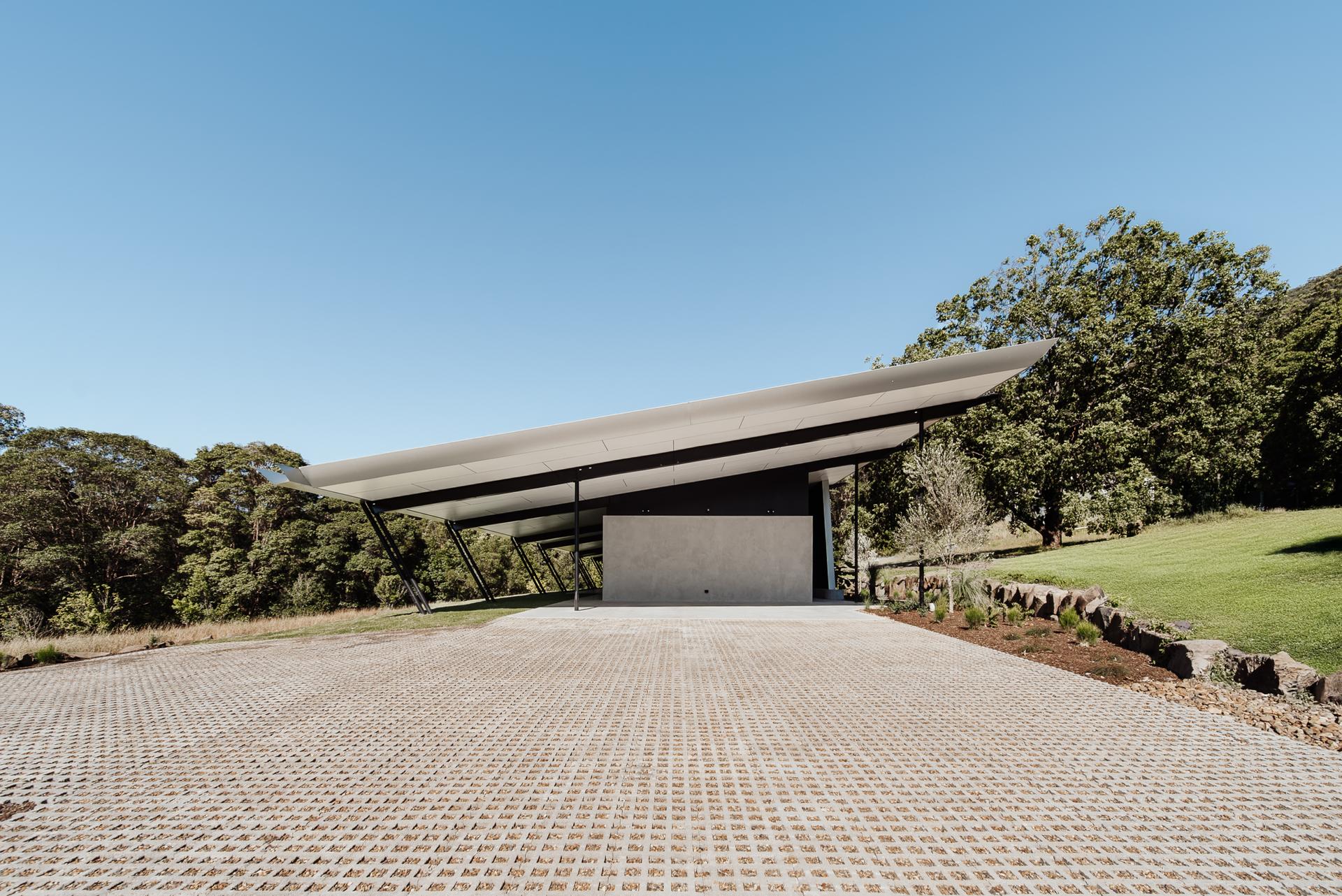 Modern Building With Angled Roof — ATH Projects in Eerwah Vale, QLD