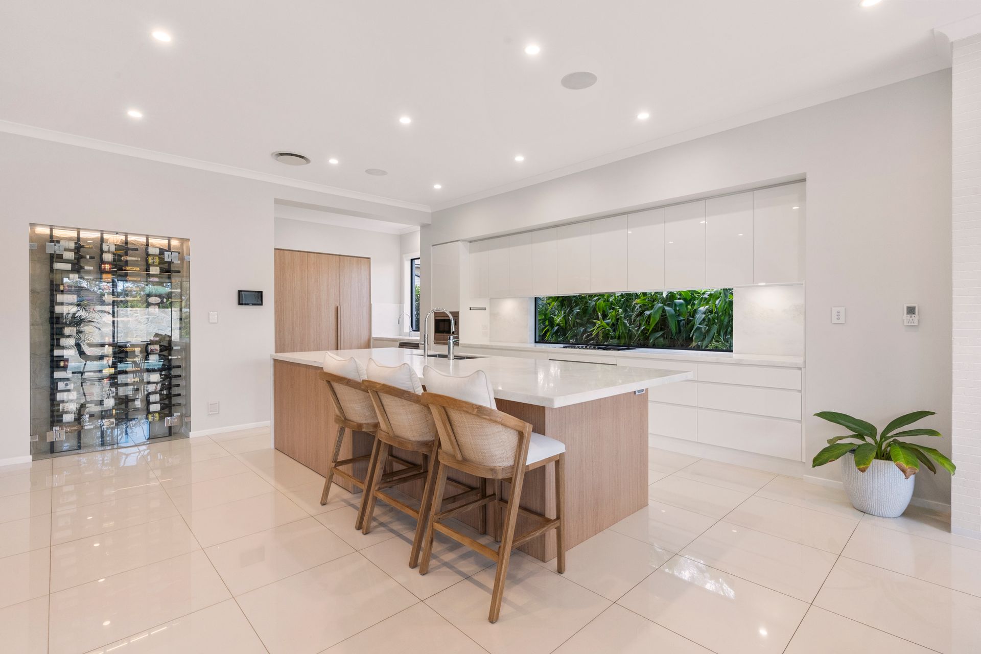 Modern Kitchen With Island Seating — ATH Projects in Yowie Bay, NSW