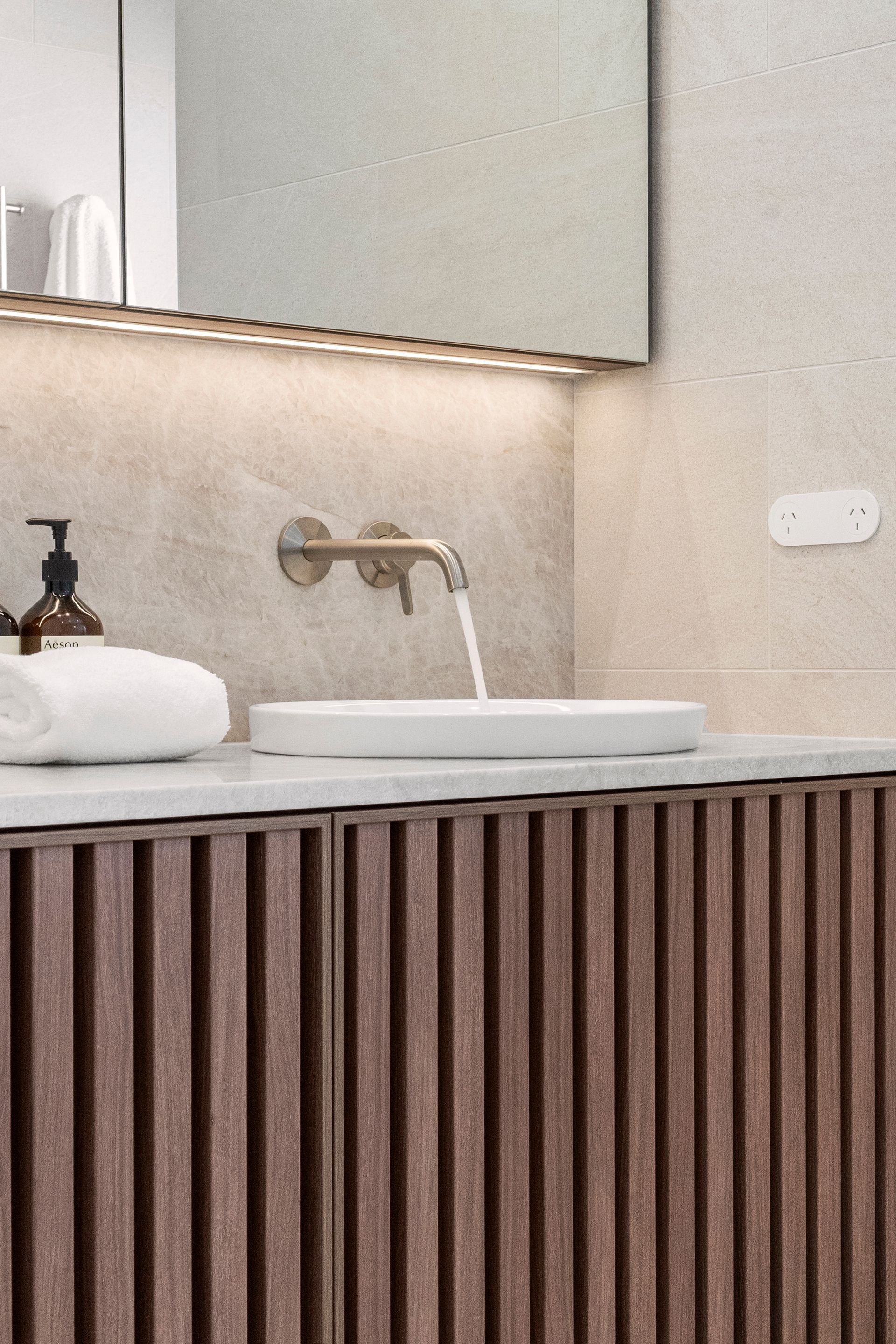 Bathroom With a Vessel Sink — ATH Projects in Concord, NSW