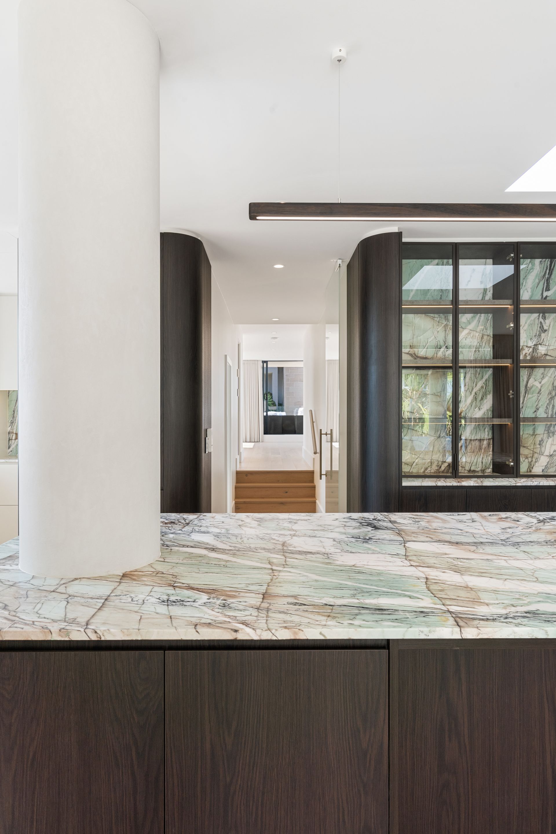 Kitchen Interior With a Marble Countertop — ATH Projects in Cronulla, NSW
