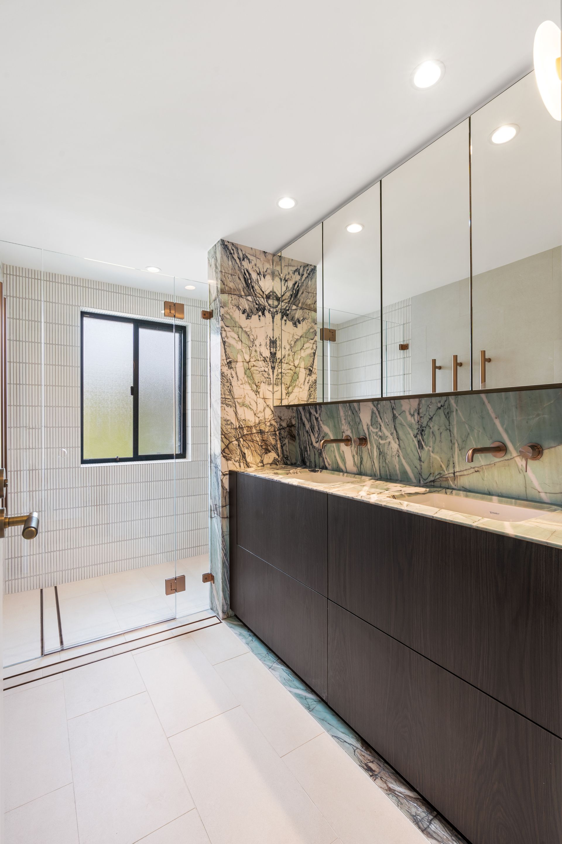 Modern Bathroom With a Marble Sink Counter — ATH Projects in Cronulla, NSW