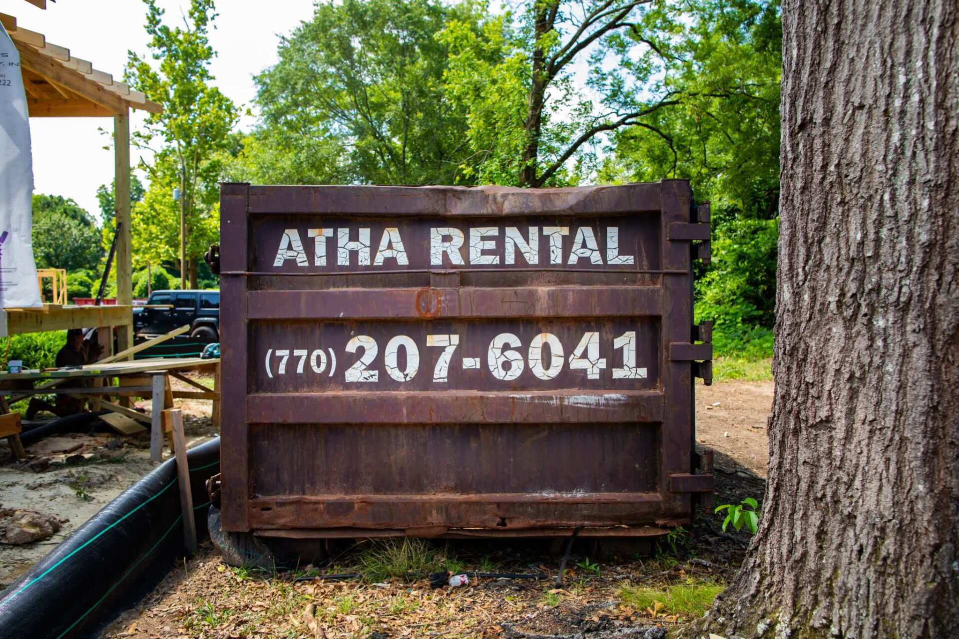 Dumpster Rentals in GA Atha Equipment Rental