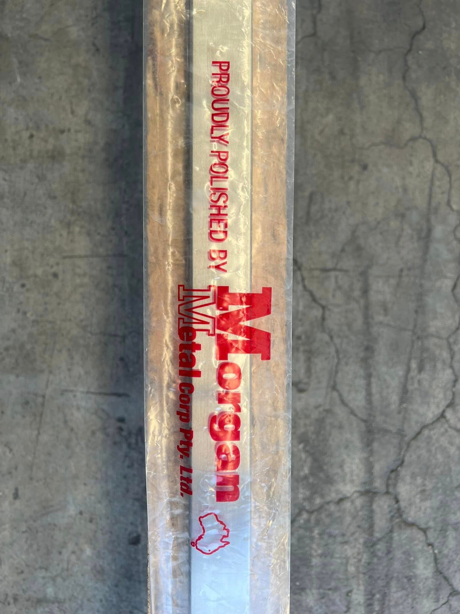 A Piece Of Metal With The Word Proudly Polished On It – Wacol, QLD - Morgan Metal Corp