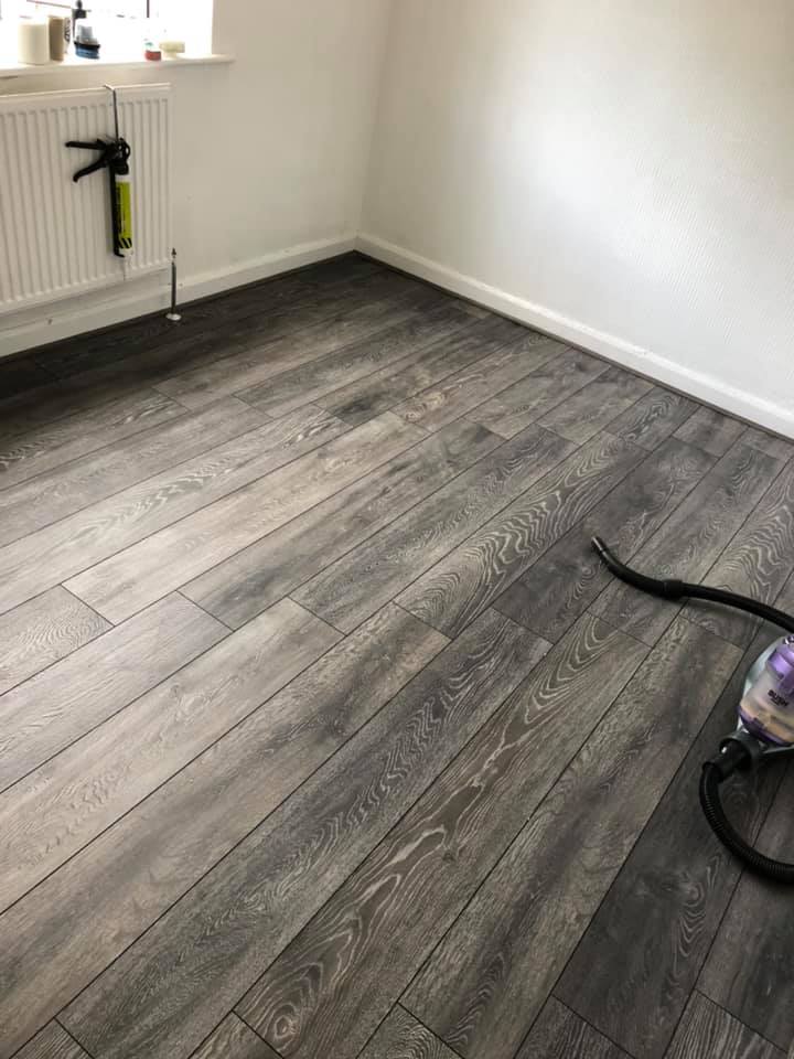 laminate floor fitting