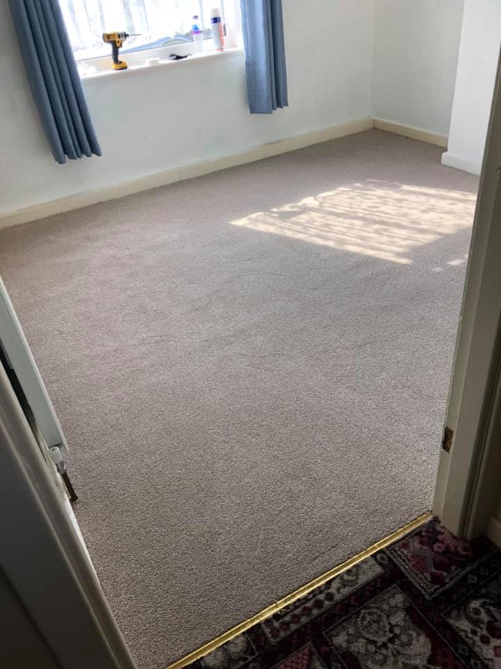 Flooring Nottingham - new bedroom carpet fitted