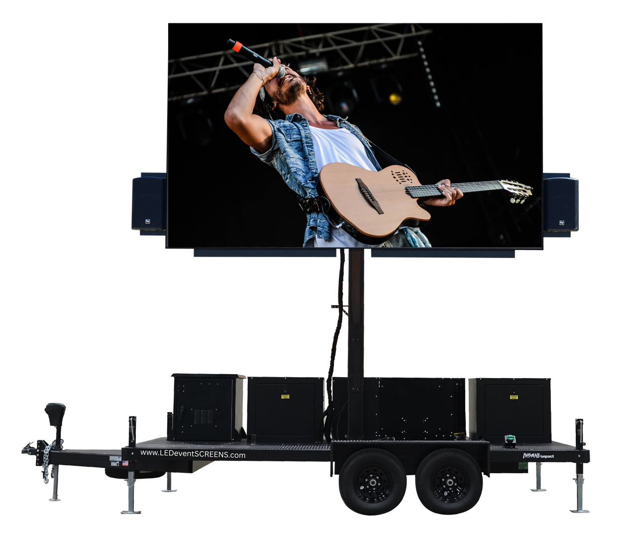 concert led screen trailer