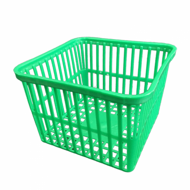 1 litre strawberry container green plastic