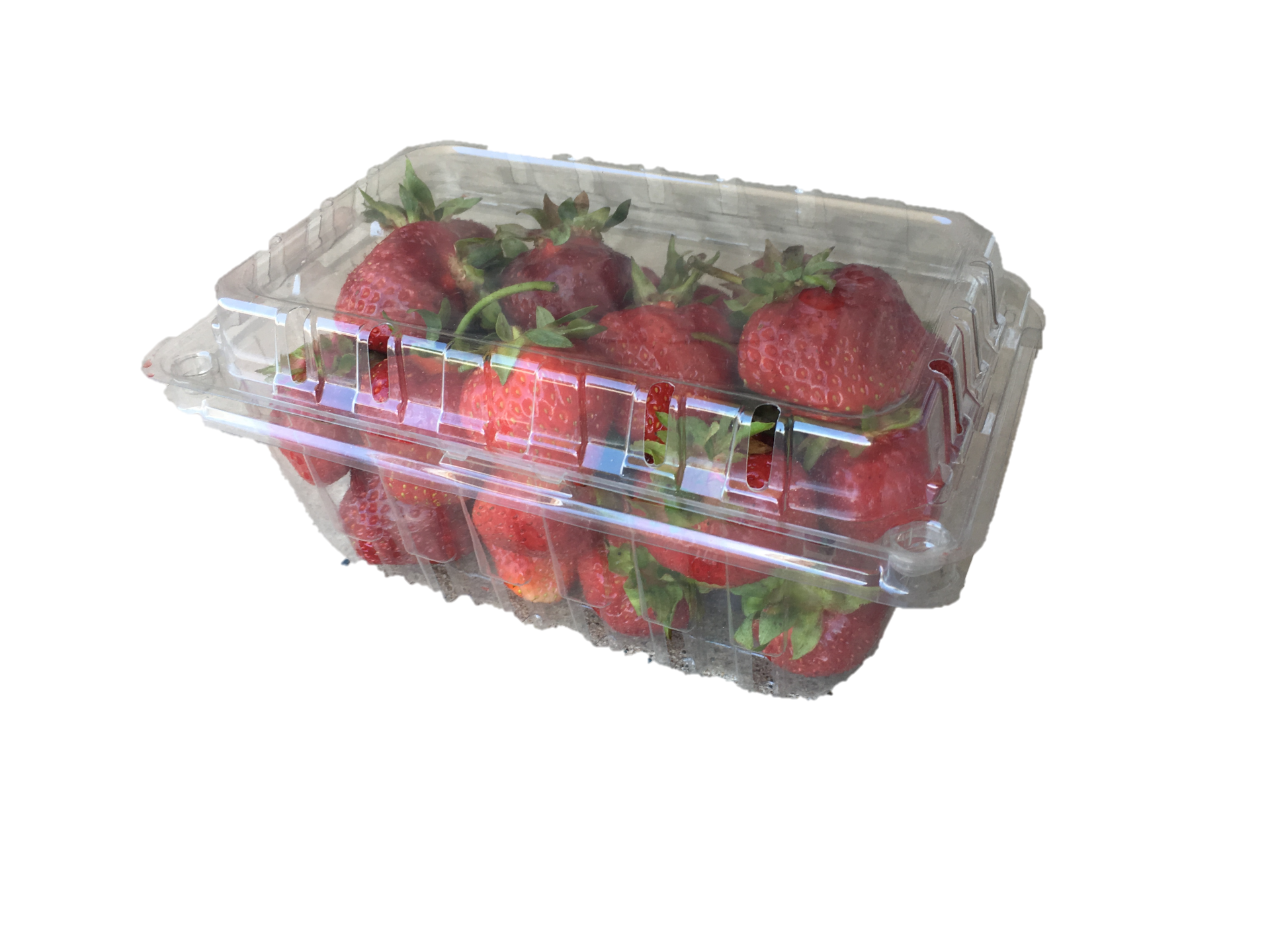 strawberry clamshell container