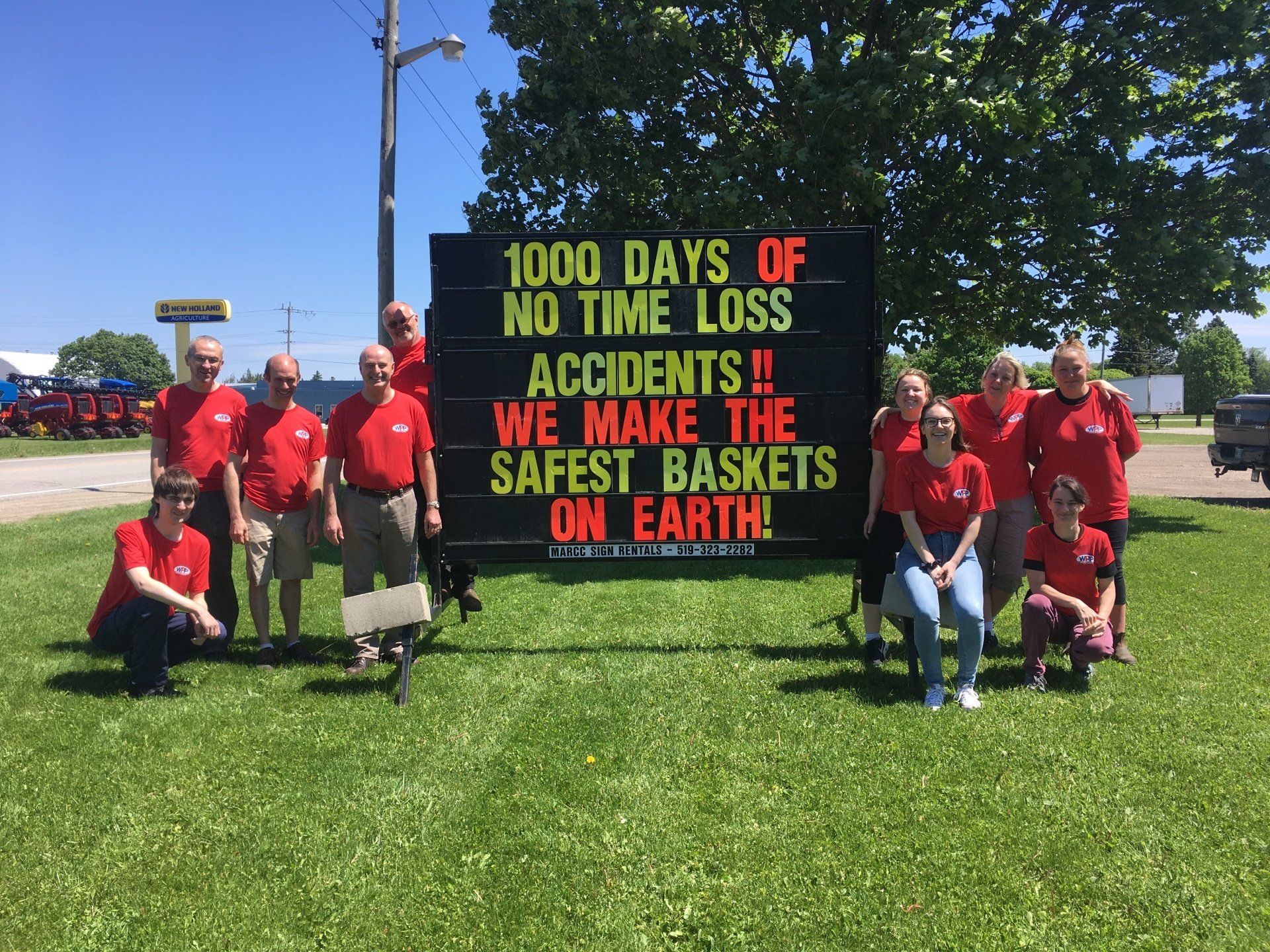 Wellington Produce Packaging safety achievement