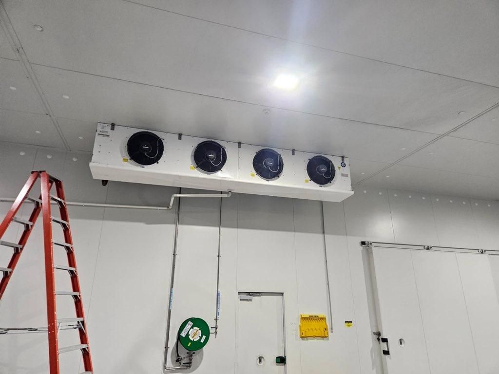 A Room With a Lot of Shelves and a Sink in It — Hutchy's Refrigeration & Electrical in Trinity Park, QLD