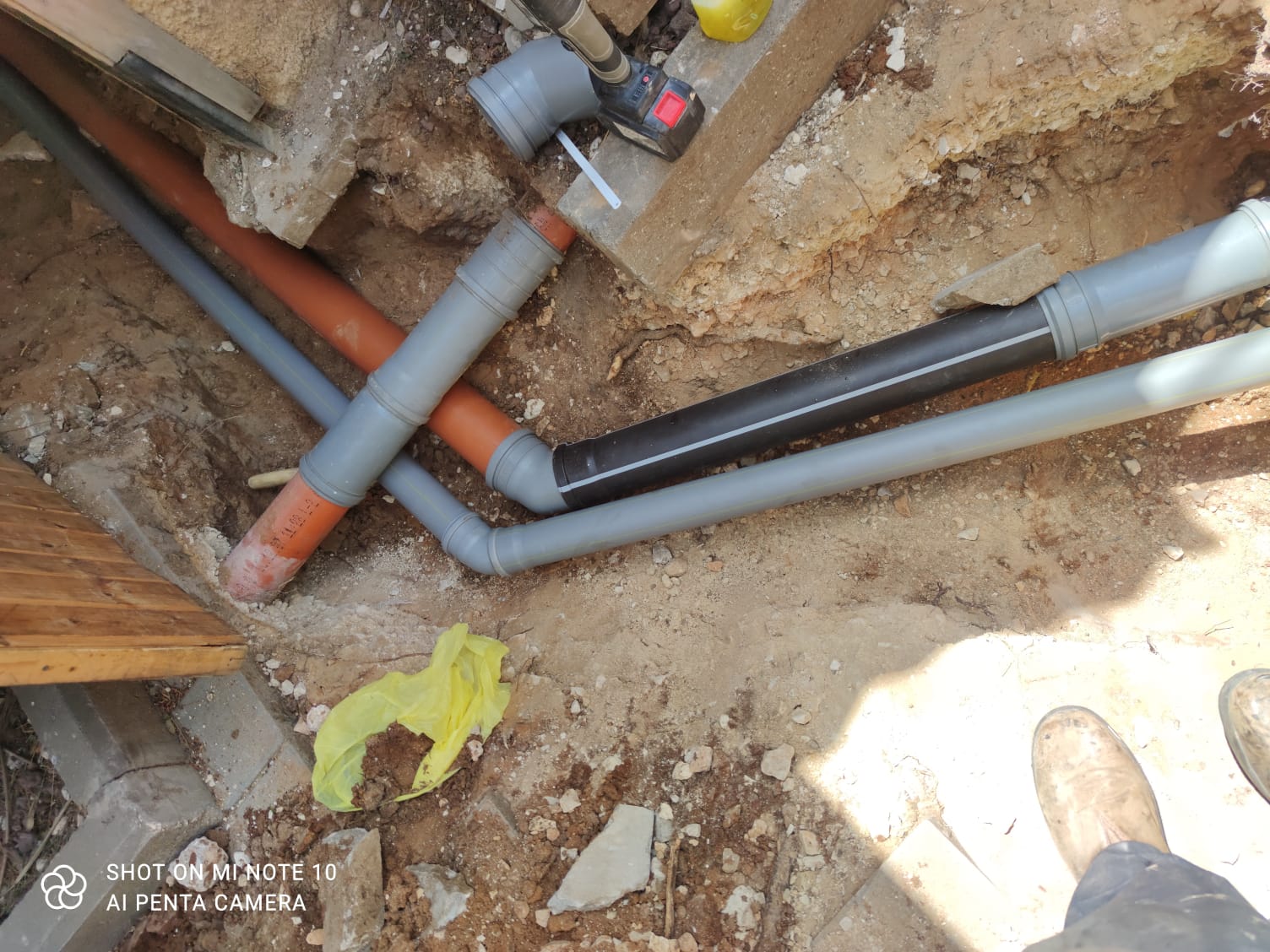 התקנת מערכת מים