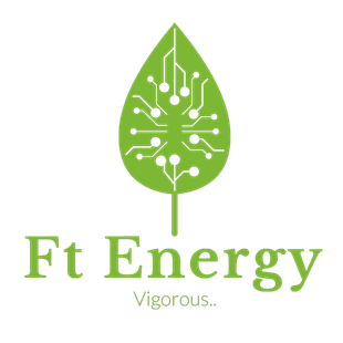 Green leaf with circuit board design,