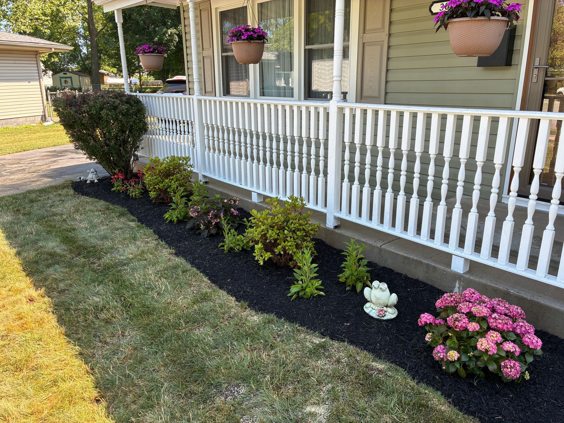 Bush Trimming and Bed Maintenance