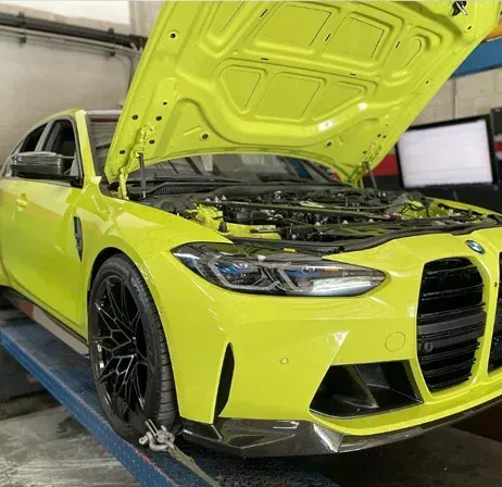 Yellow BMW M3 Sedan | Midnite Tuning