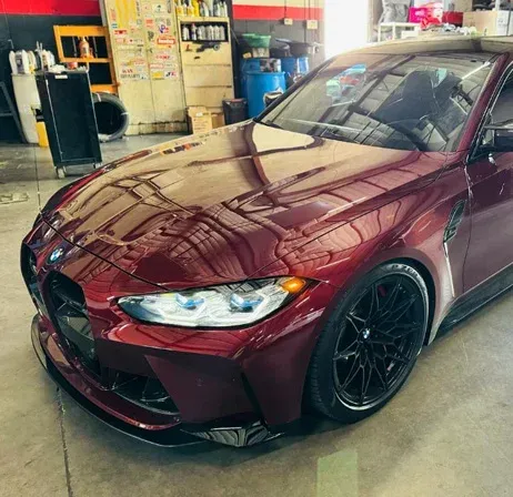 Burgundy BMW Sports Car | Midnite Tuning